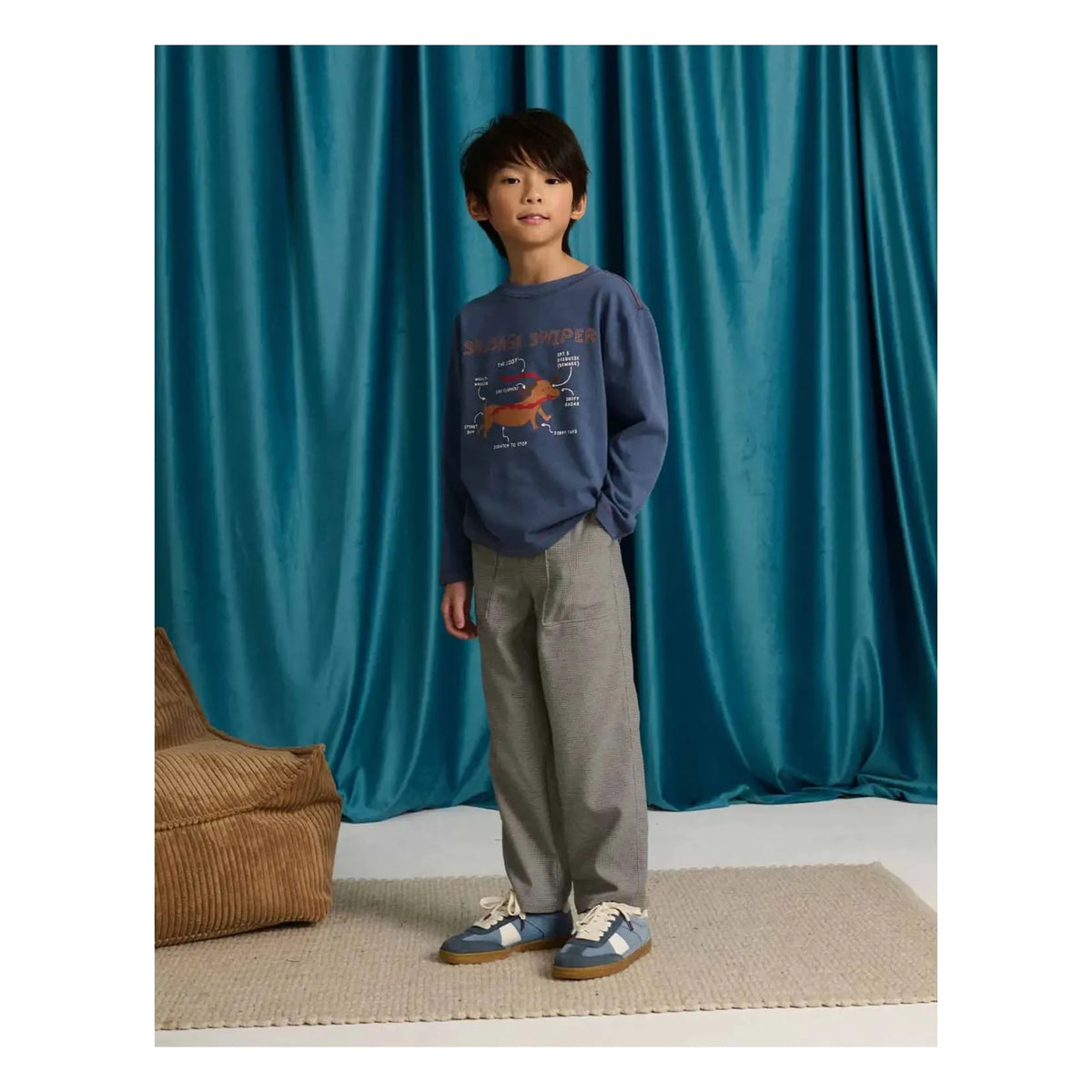 Gingersnaps - Giorgio Houndstooth Pants | Brown