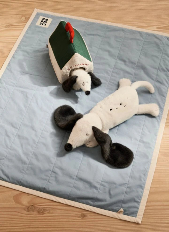 Liewood - Berto Sleepy Dog Plush Toy | Sandy