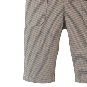 Gingersnaps - Giorgio Baby Houndstooth Pants | Brown