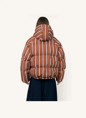 Lollys Laundry - Shleby LS down jacket | Rust