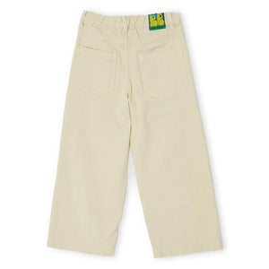 Bobo Choses - Organic Cotton Twill Ghost Trousers | Ecru