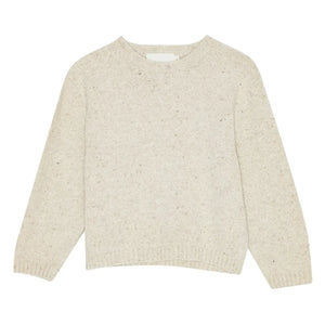 brunobruno nation - Jude Merino Wool Sweater | Ivory