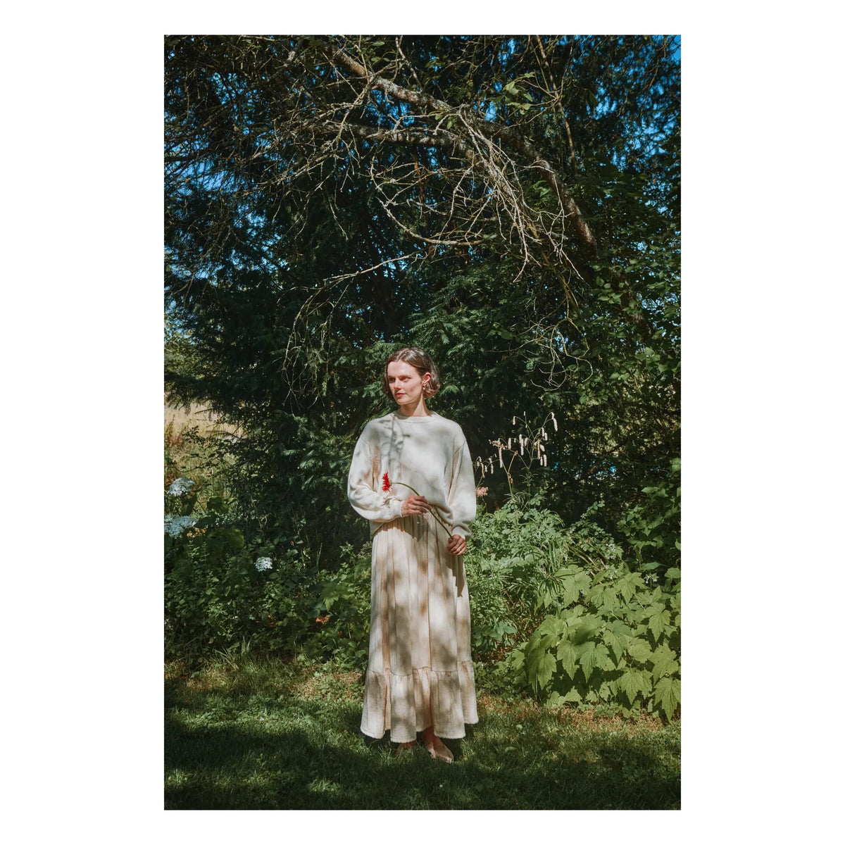 Poudre Organic - The Adulte Organic Cotton Sweater | Ecru