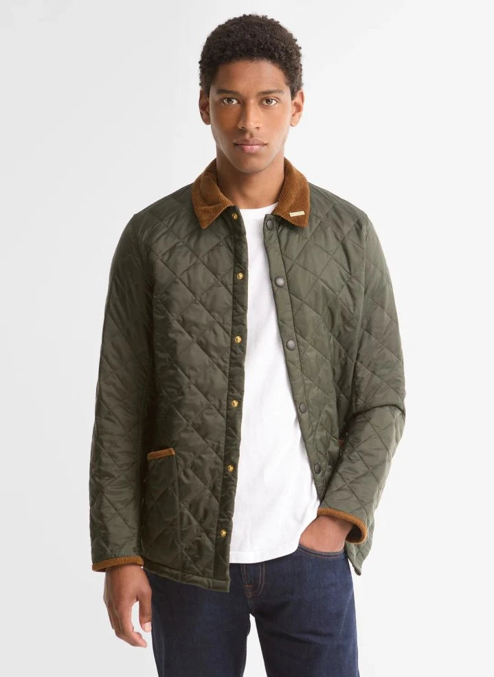 Barbour - Icons Heritage Liddesdale Quilted Jacket | Sage Green S049