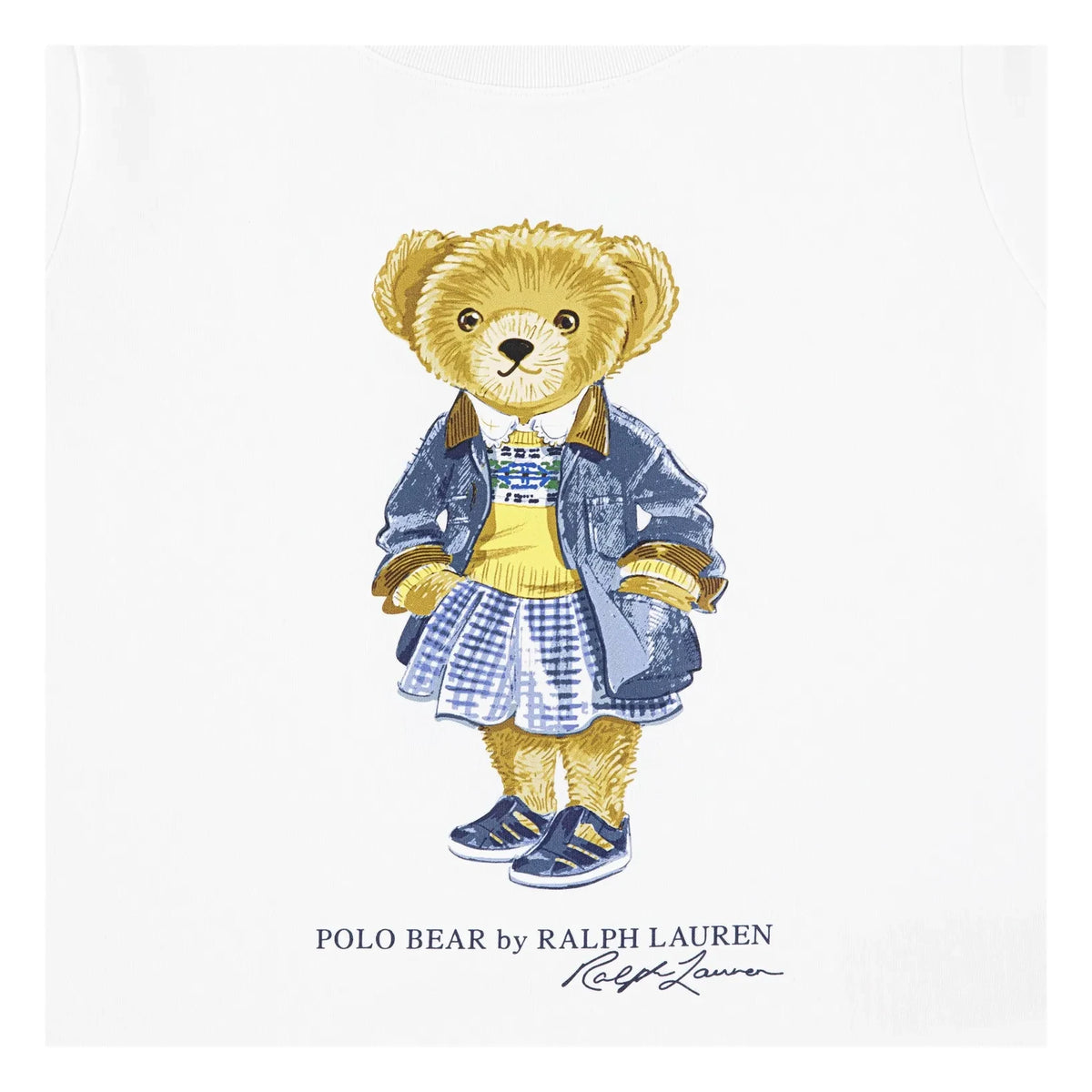 Ralph Lauren - Checked T-Shirt and Shorts Pajamas | Light Blue