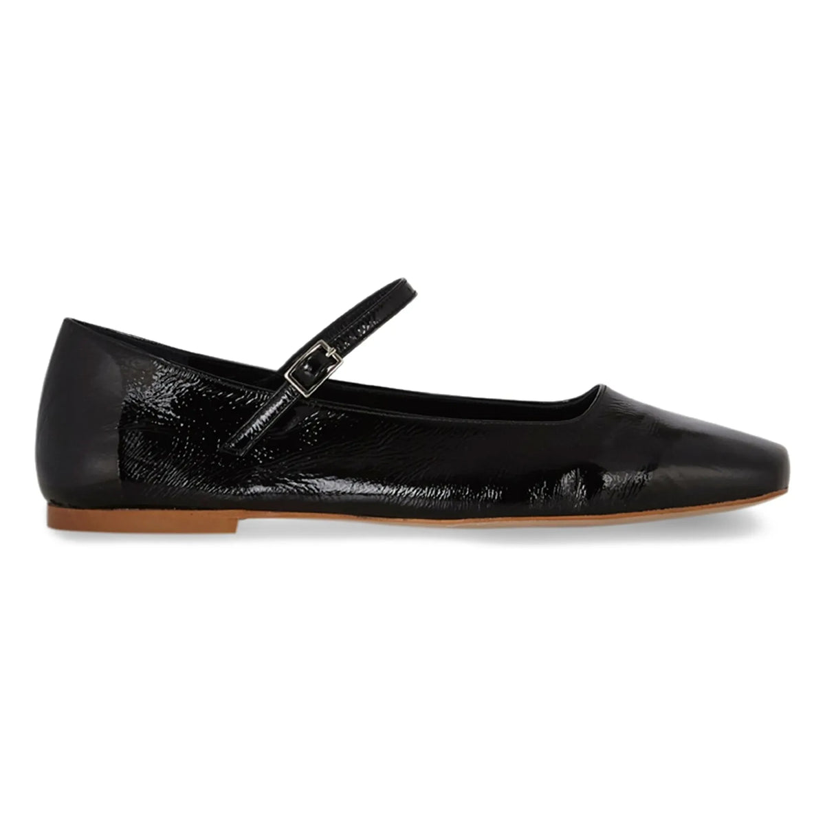 Augusta - Julieta Patent Ballerinas | Black