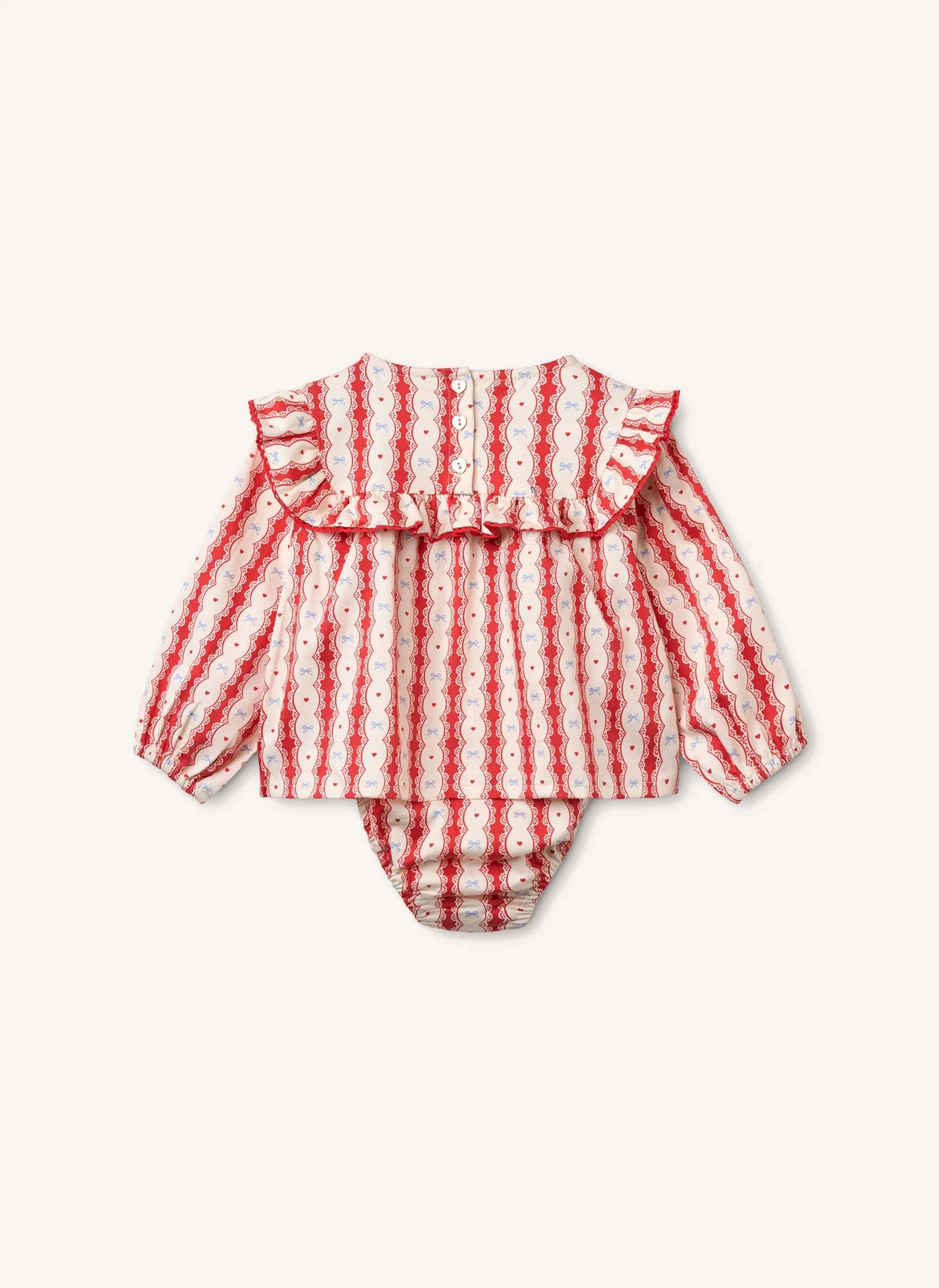 Flöss - Joy Romper | Red