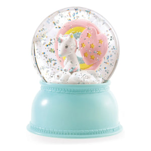 Djeco - Unicorn Snow Globe Night Light