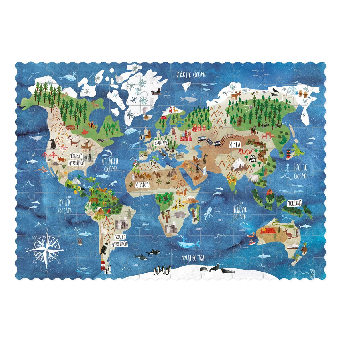 Londji - Discover the World Puzzle Cube