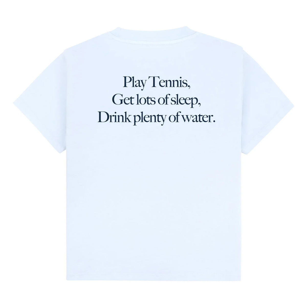 Sporty & Rich - Tennis T-shirt | Recycled cotton | Light blue