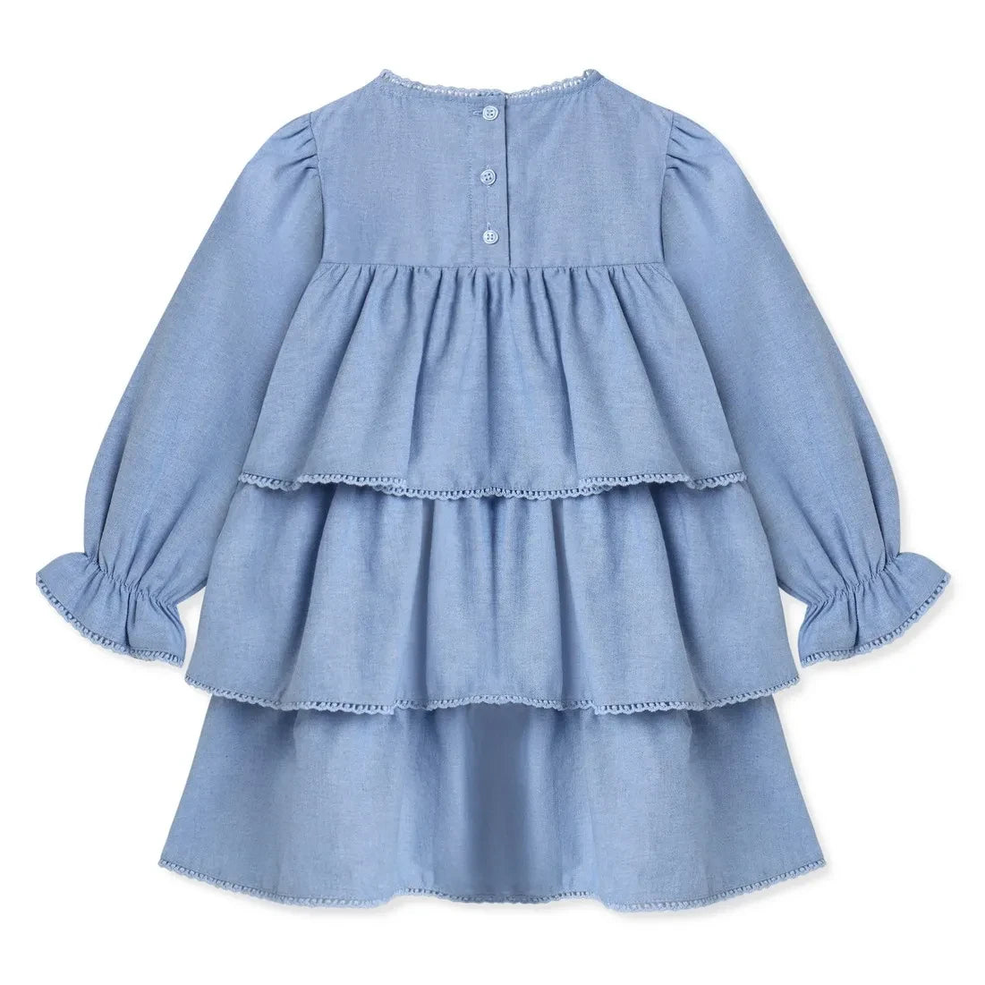 Fliink - Connie Ruffled Dress | Blue