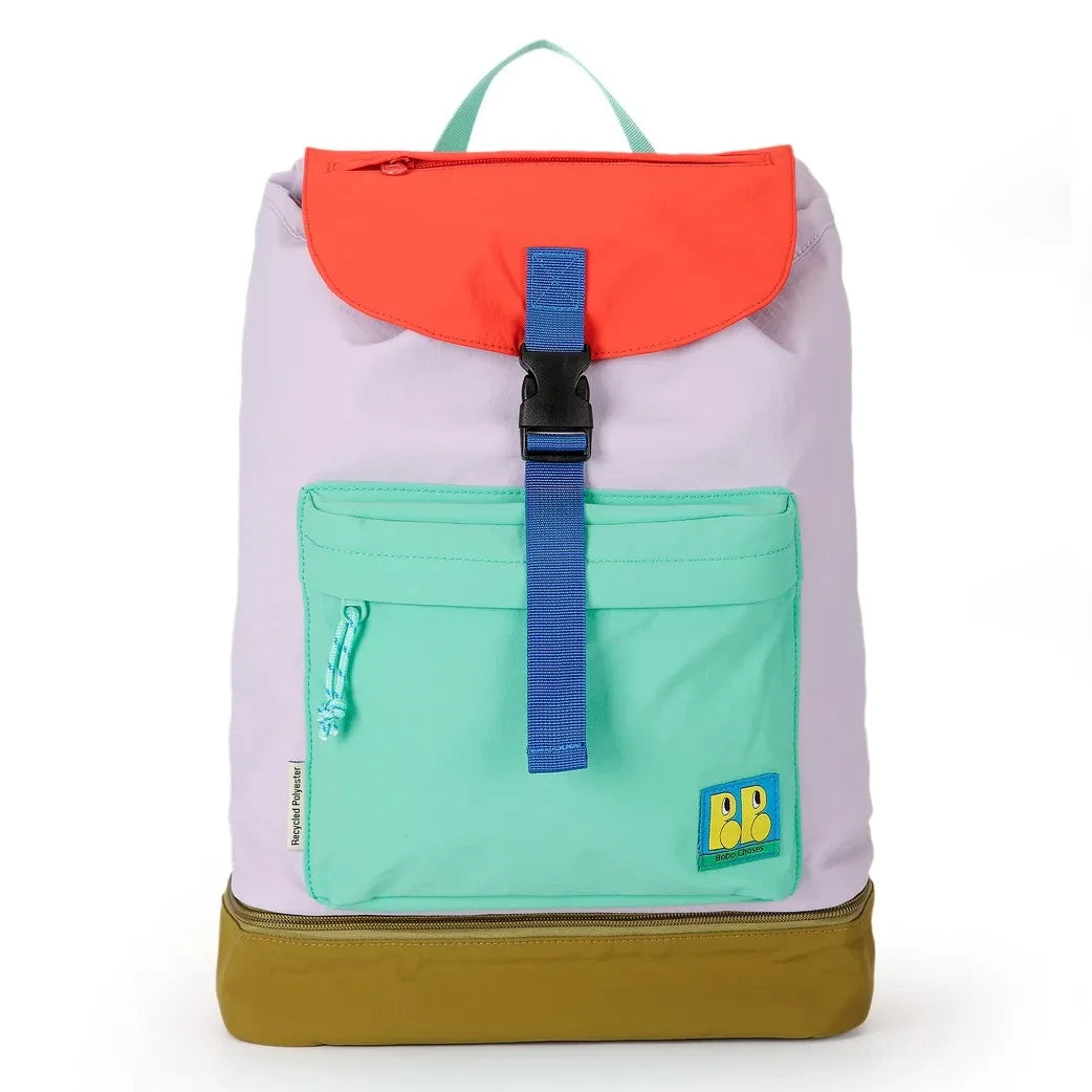 Bobo Choses - Color Block Backpack | Lavender