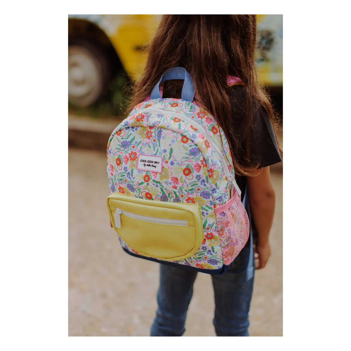 Hello Hossy - Garden Party Backpack | Lemon Yellow