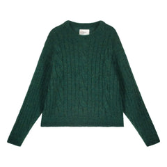 Leon & Harper - Moove Core Super Kid Mohair Sweater | Green