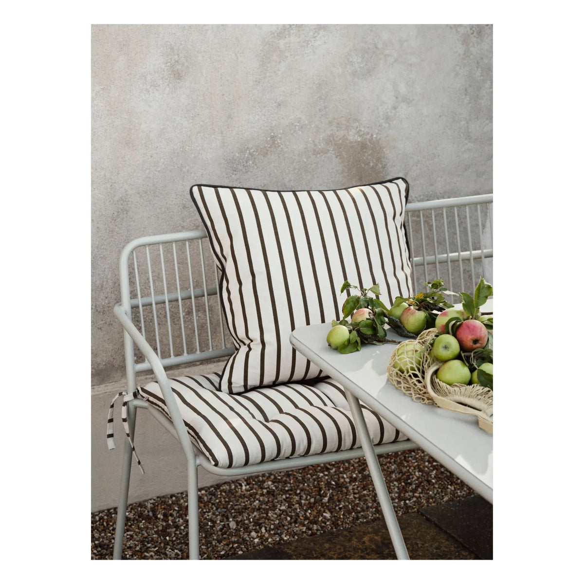 Broste Copenhagen - Franca Pillowcase | Frosted Brown