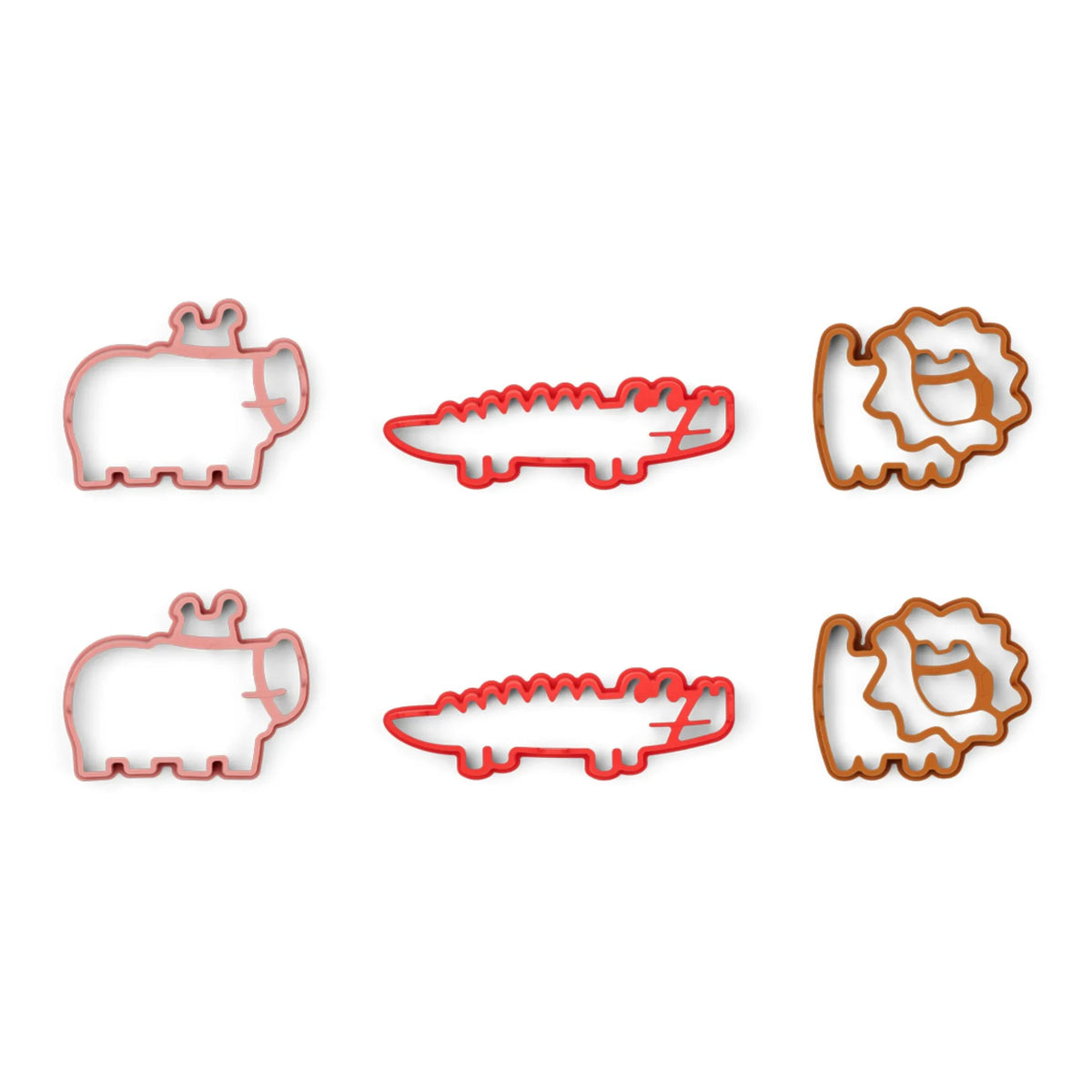 Liewood - Karina Silicone Cookie Molds | Red