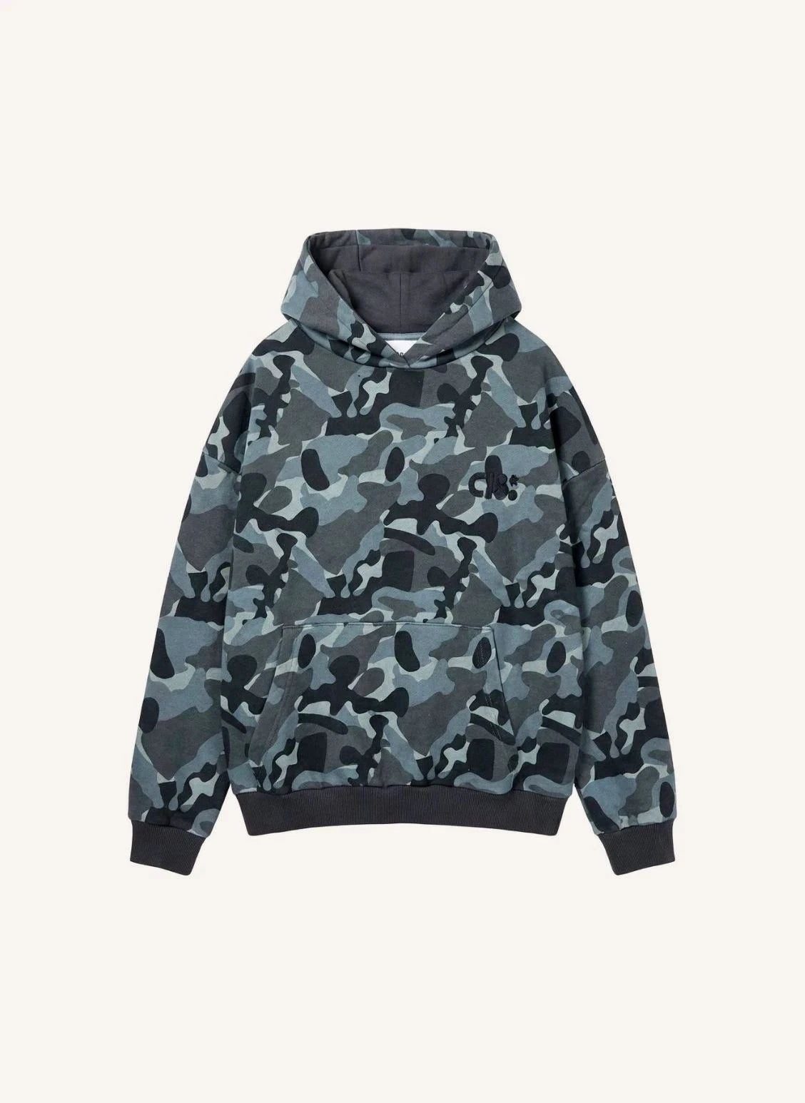 Cos I Said So - Organic Cotton Camouflage Hooded Sweatshirt | Grey