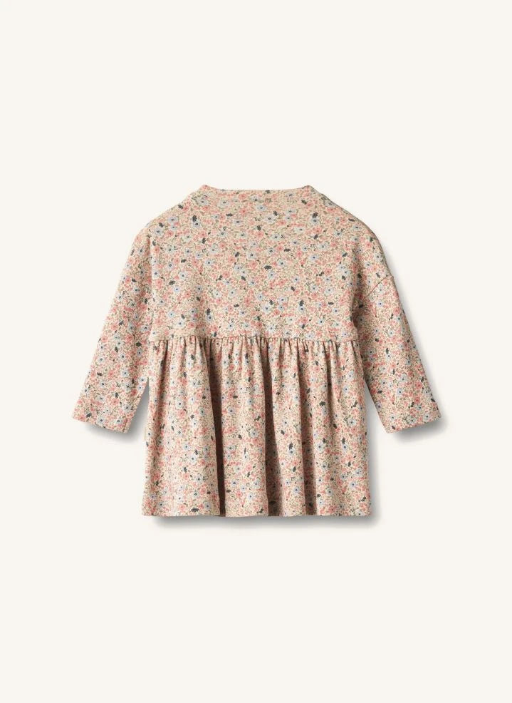 Wheat - Emmy Fleurie Organic Cotton Baby Dress | Peach