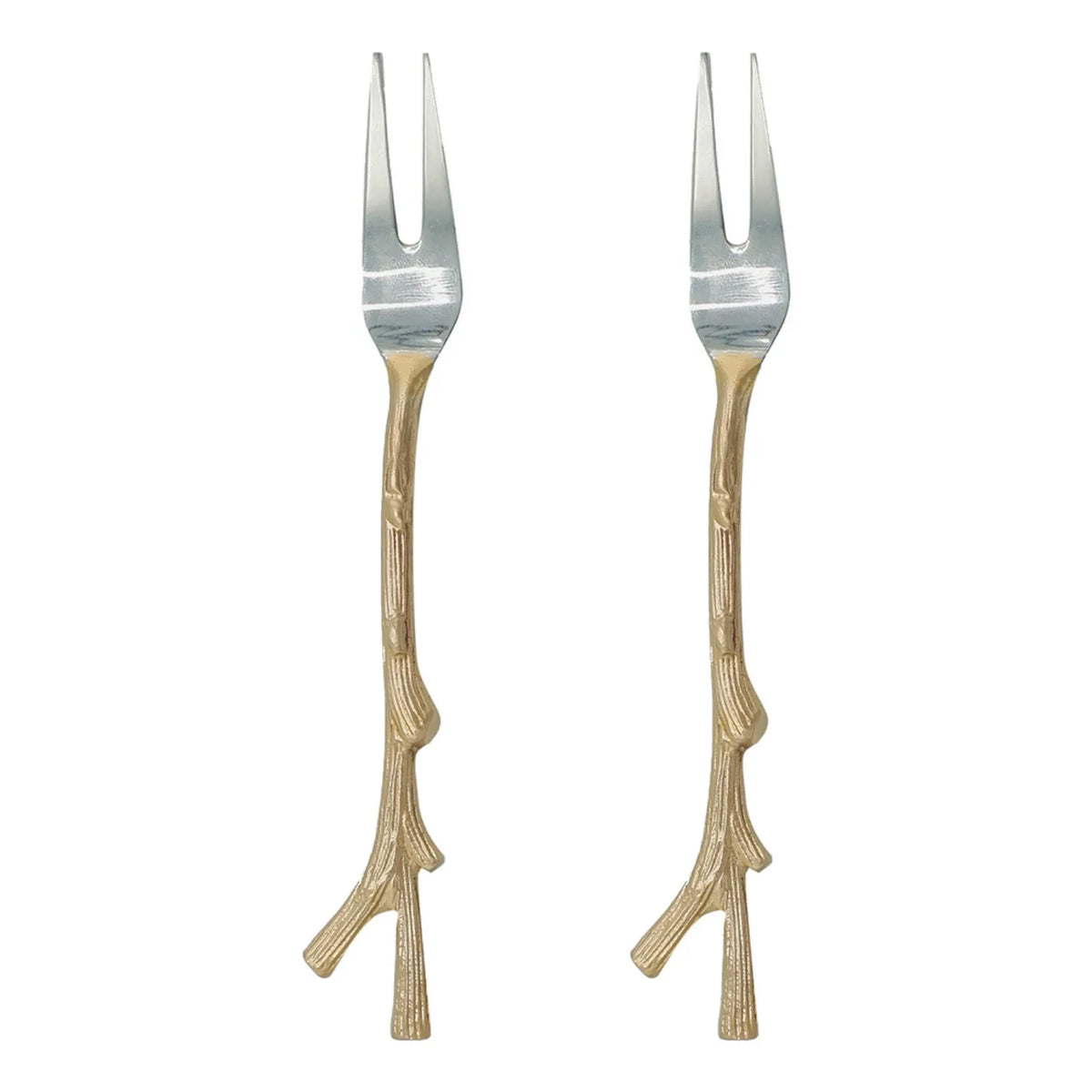 Doing Goods - Oyster Fork - 2-piece Set | Gold Brown