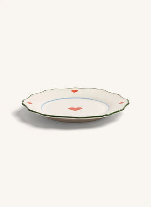 &Klevering - Heart and Clover Plates - 2-piece Set