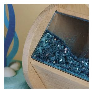 Petit Boum - Sensory Spinner | Natural Wood