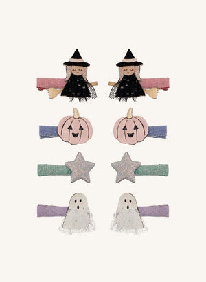Mimi & Lula - 8-piece Halloween hair clips | Black