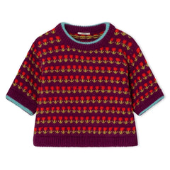 Dr Bloom - Cute Sweater | Aubergine
