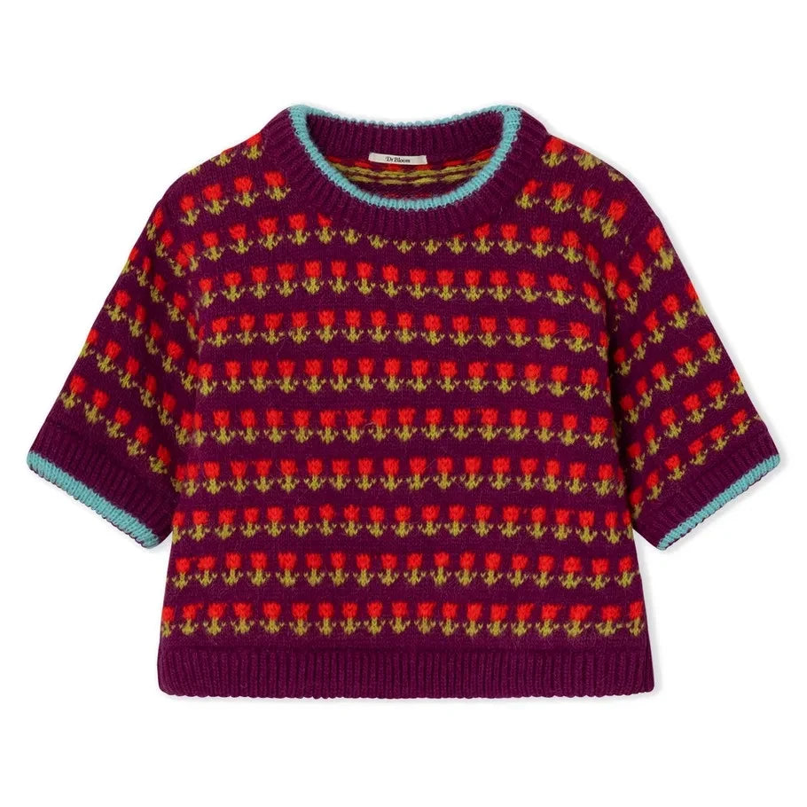 Dr Bloom - Cute Sweater | Aubergine