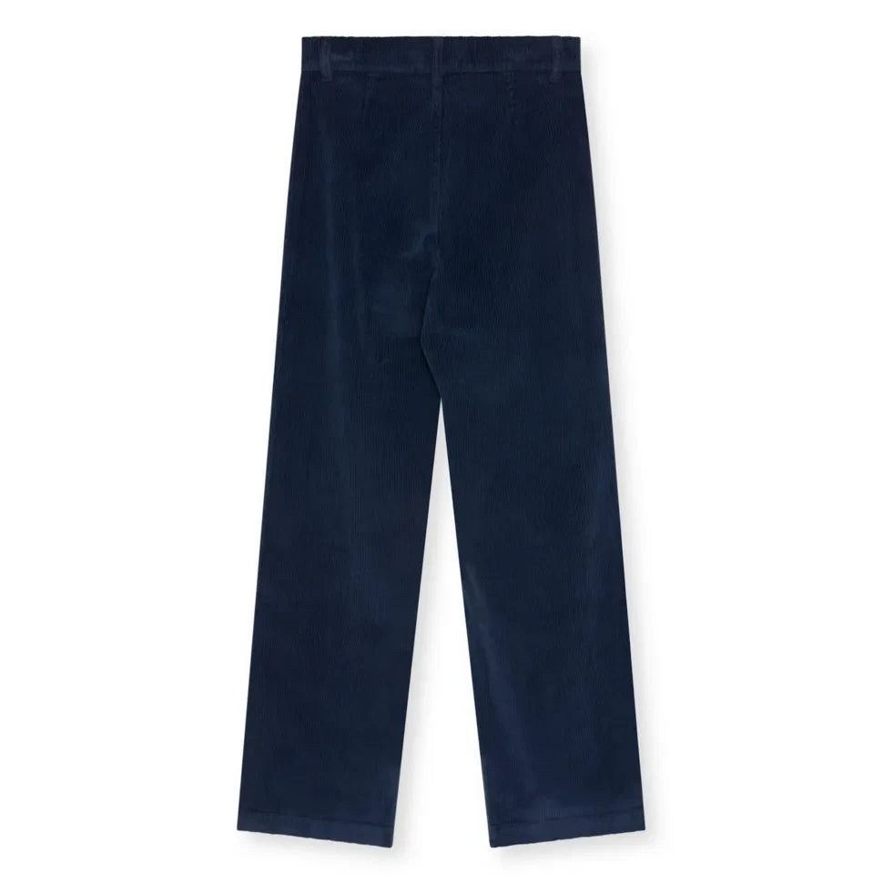the new society - Ines Velvet Pants | Night Blue