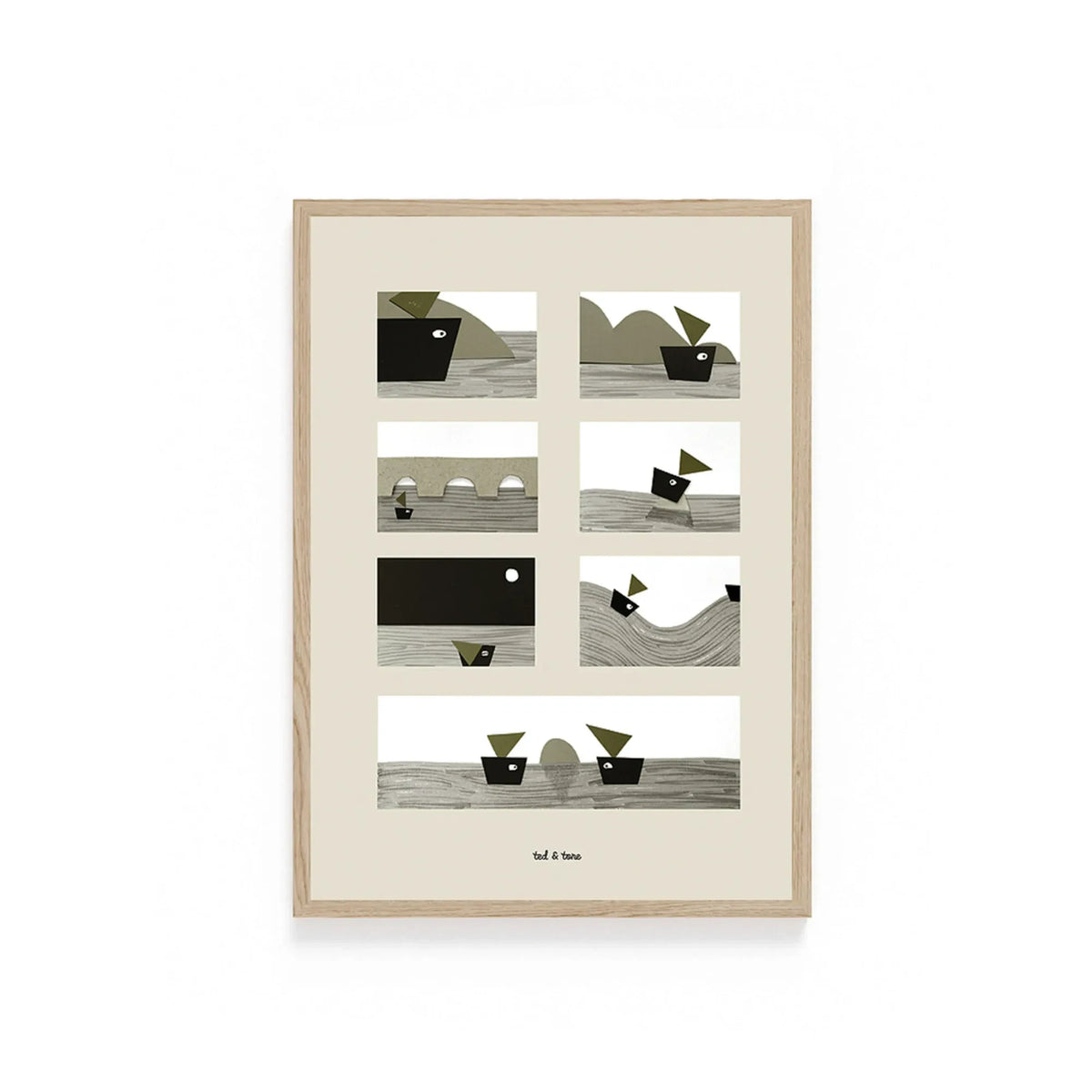 Ted & Tone - Boatstory Poster