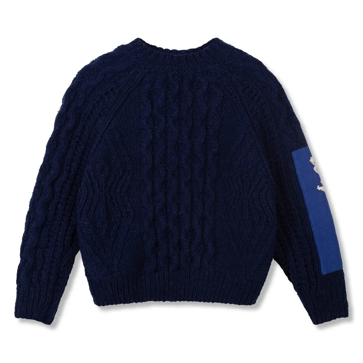 Wynken - Aran Sweater | Navy