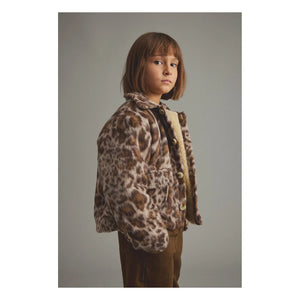 Cozmo - Riga Leopard Jacket | Brown