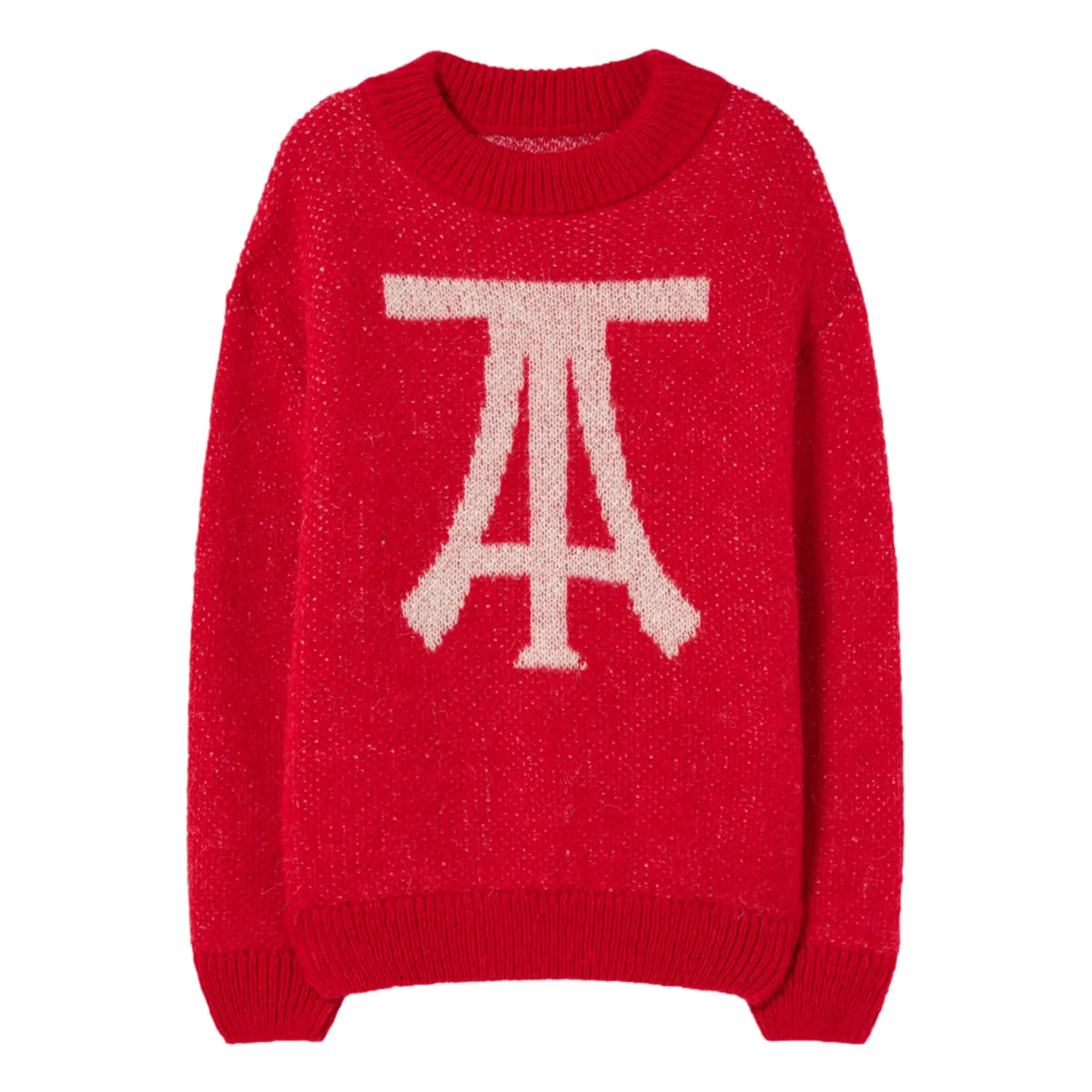 The Animals Observatory - Plain Bull Sweater - The Animals Observatory X Smallable Exclusive | Red