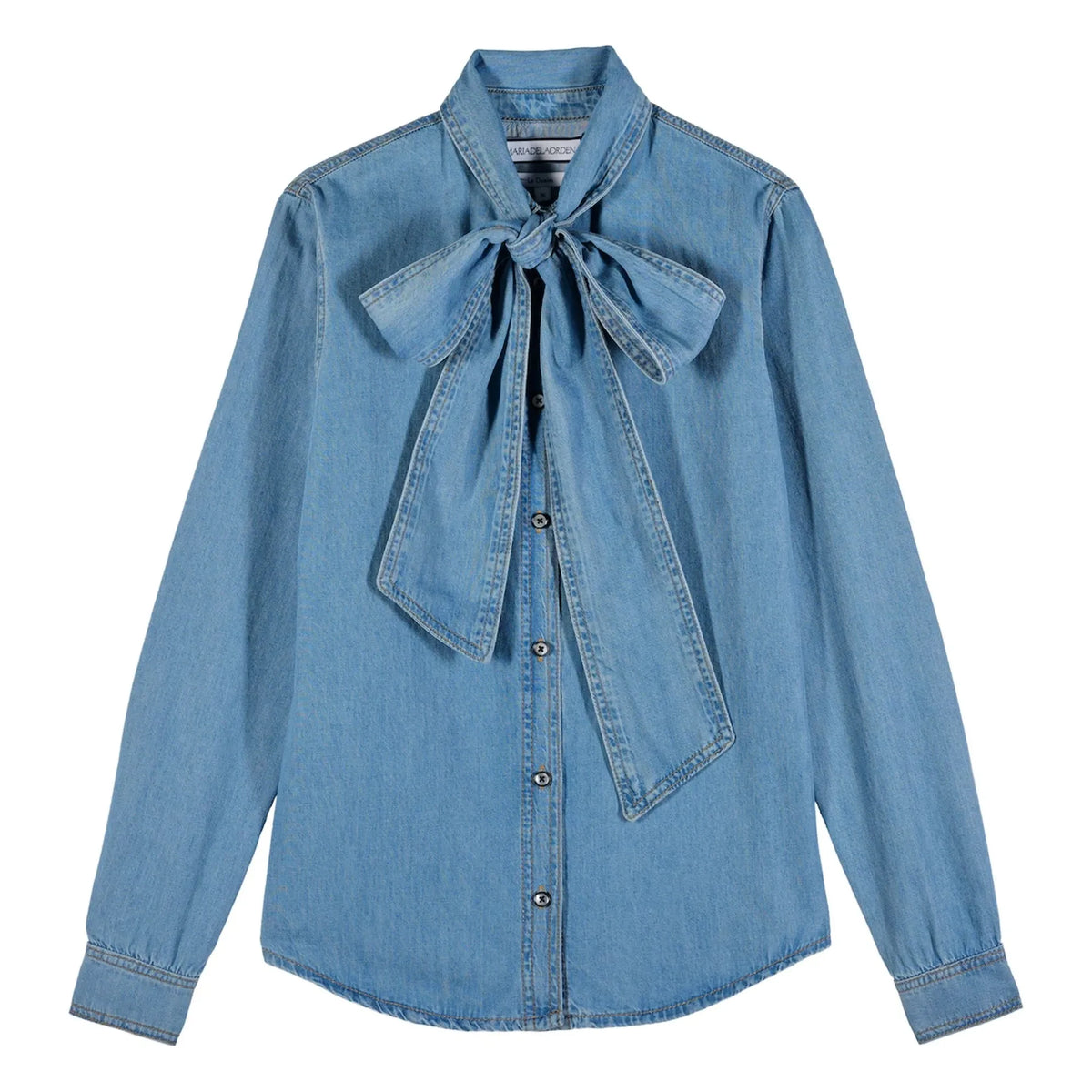 Maria de la Orden - Fairy Denim Blouse | Light Blue