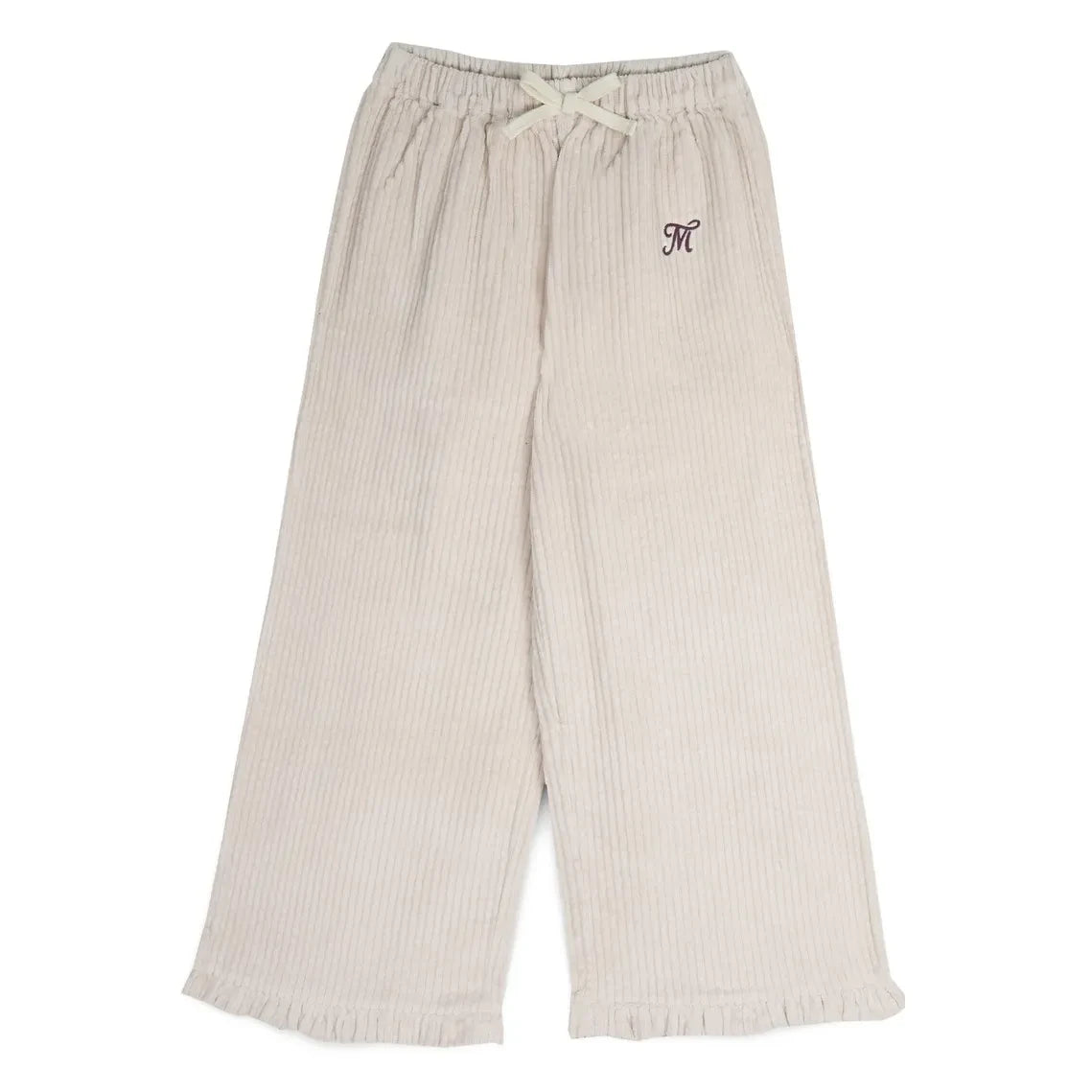 Mipounet - Siena Organic Cotton Velvet Pants | Beige
