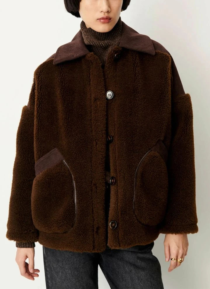 Sessùn - Frosted Rocky coat | Brown
