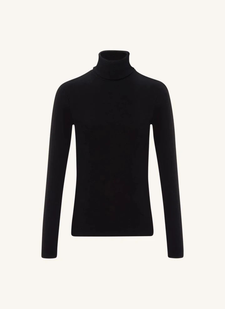 Petit Bateau - Organic Cotton Fisherman Neck T-Shirt - Women's Collection | Black