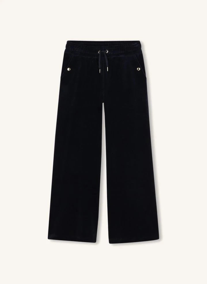 Chloé - Organic Cotton Corduroy Trousers | Dark Blue