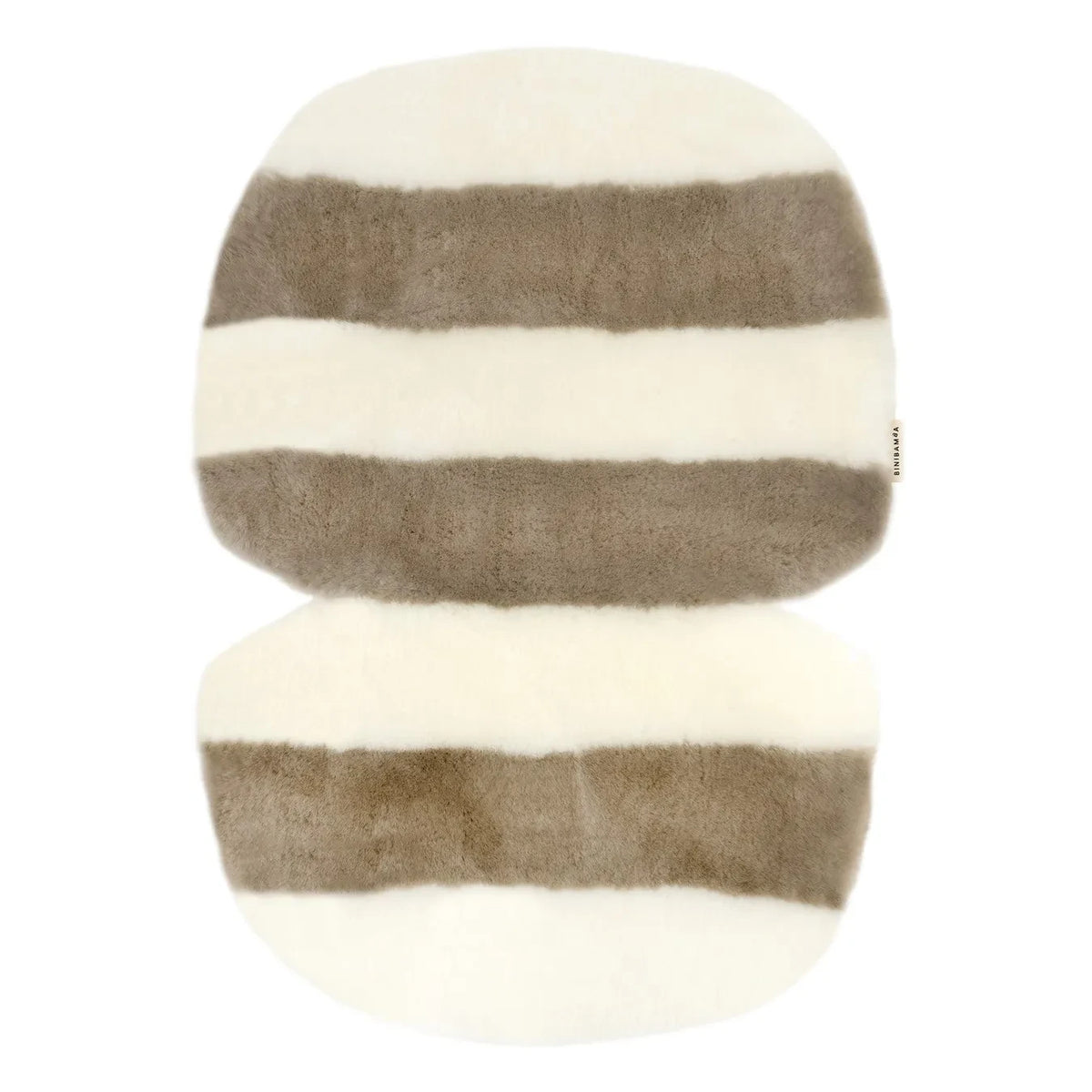 BINIBAMBA - Sheepskin for Strollers and Carriers - 68x44 cm | White