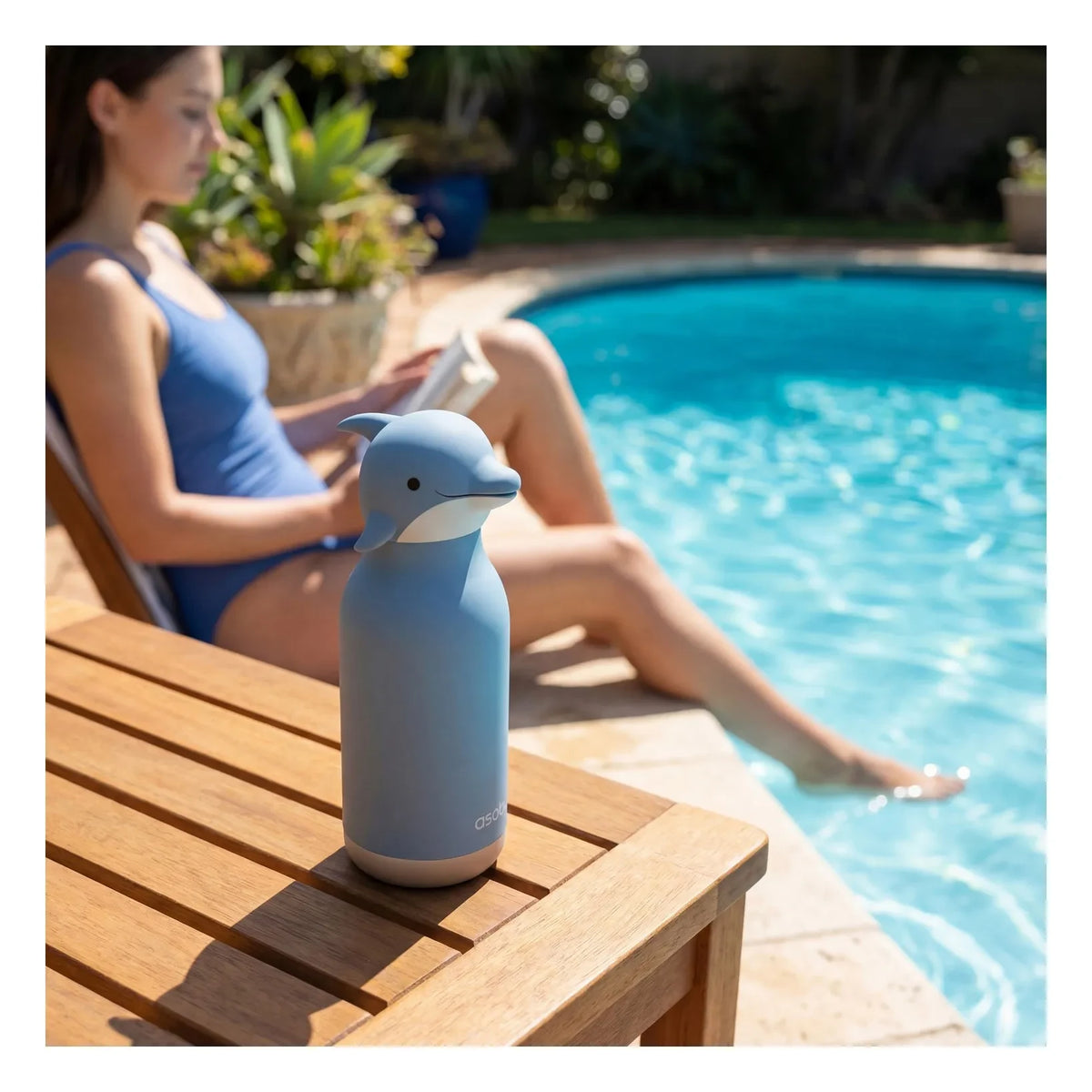 Asobu - Dauphin Stainless Steel Water Bottle | Blue