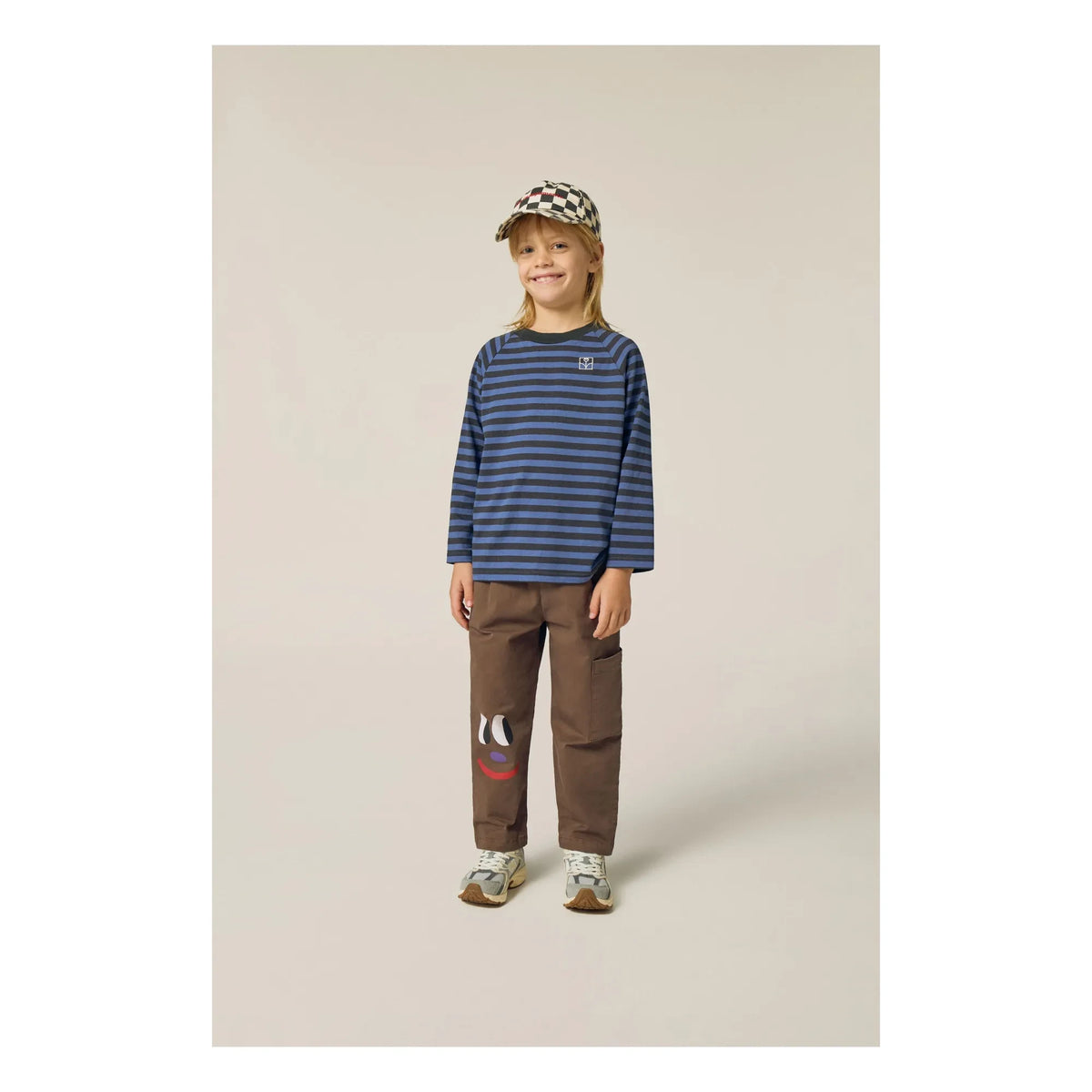 The Campamento - Striped T-Shirt | Blue