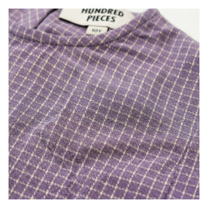 Hundred Pieces - Naya Checked Dress | Lavender