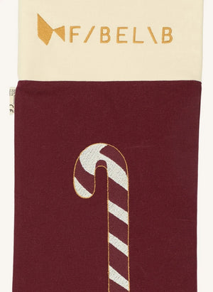 Fabelab - Christmas Stocking Sucre d'Orge | Red