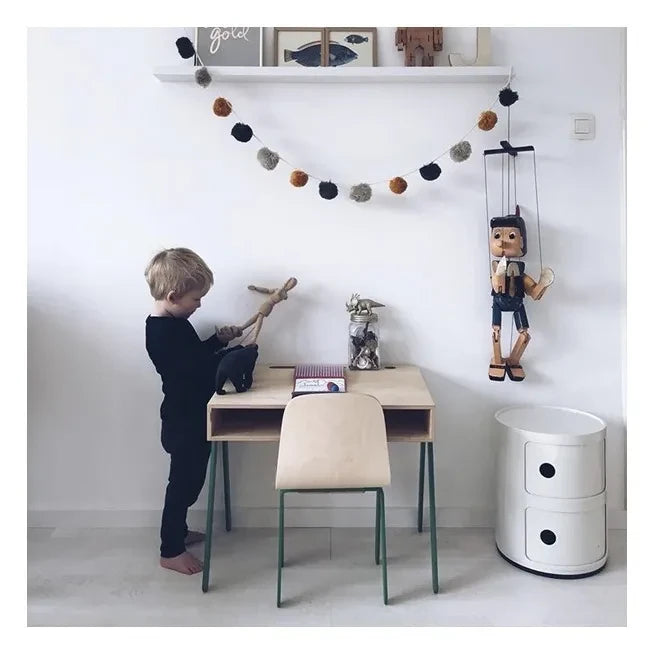 In2Wood - Kids' Table | Blue