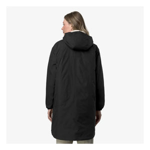 K-way - Le Vrai 4.0 Eiffel East Orsetto Coat | Black