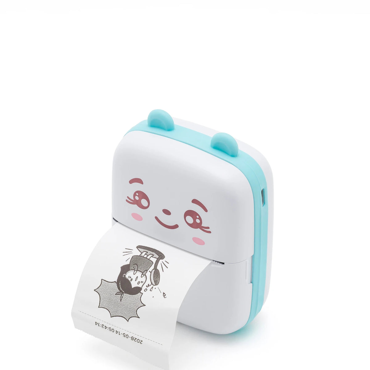 iPixi - Bluetooth Mini Cute Mobile Blue Printer