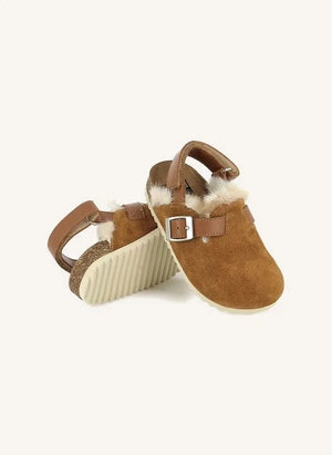 Bonton - Lined Slippers | Camel