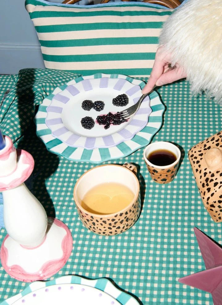 Anna + Nina - Leopard Espresso Cup | Brown