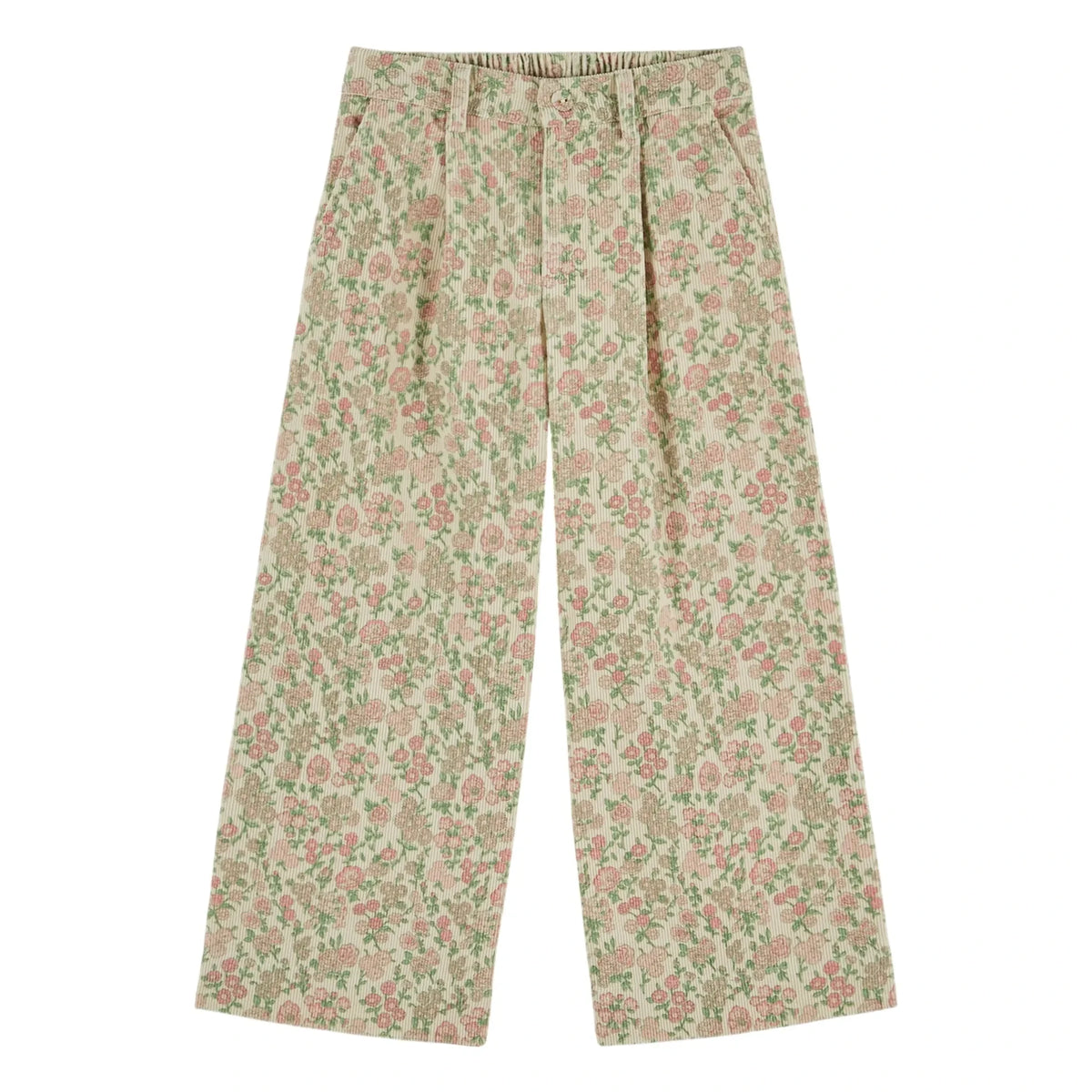 Emile et Ida - Wide-leg corduroy pants | Beige