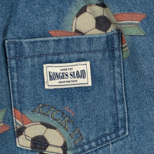 Konges Sløjd - Jean Magot Organic Cotton Football Shirt | Blue